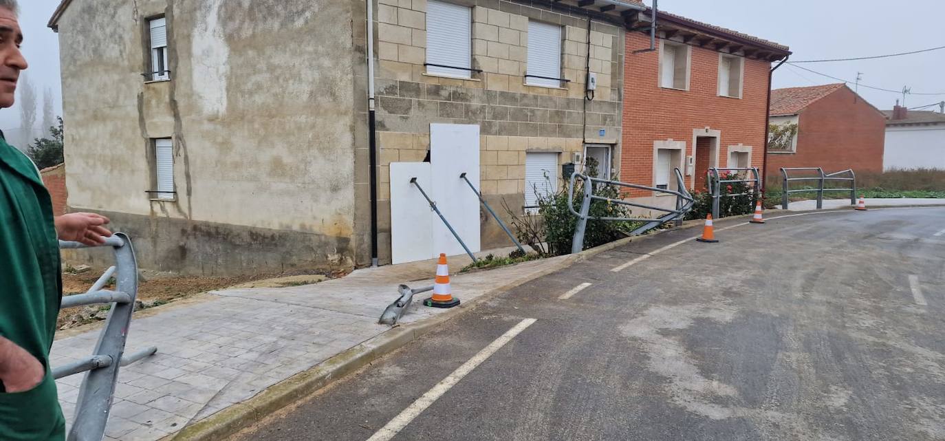 Accidente en Pajares de los Oteros