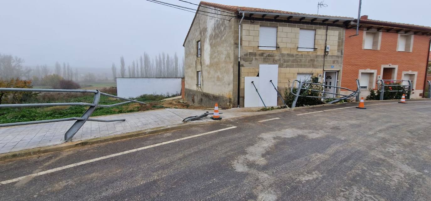 Accidente en Pajares de los Oteros