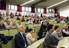 Imagen del coloquio que ha tenido lugar esta mañana.