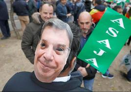 Manifestación de Asaja contra la PAC en Madrid.