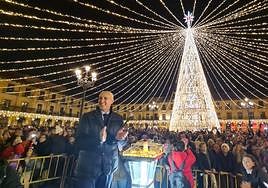 El encendido navideño en la Plaza Mayor de León, en directo.