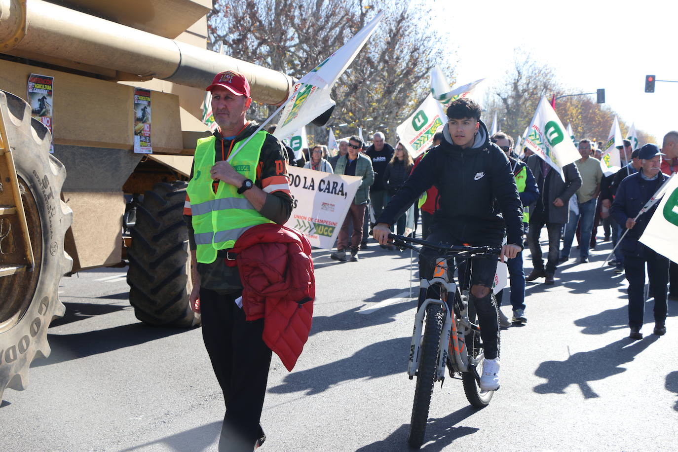 Manifestación del campo leonés