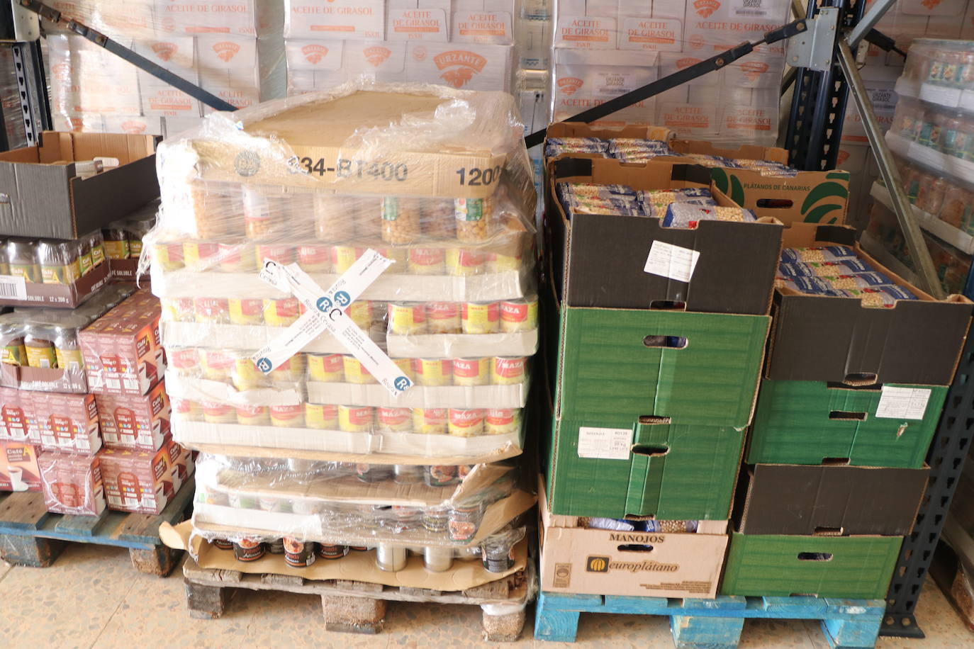 El Banco de Alimentos de León se muda