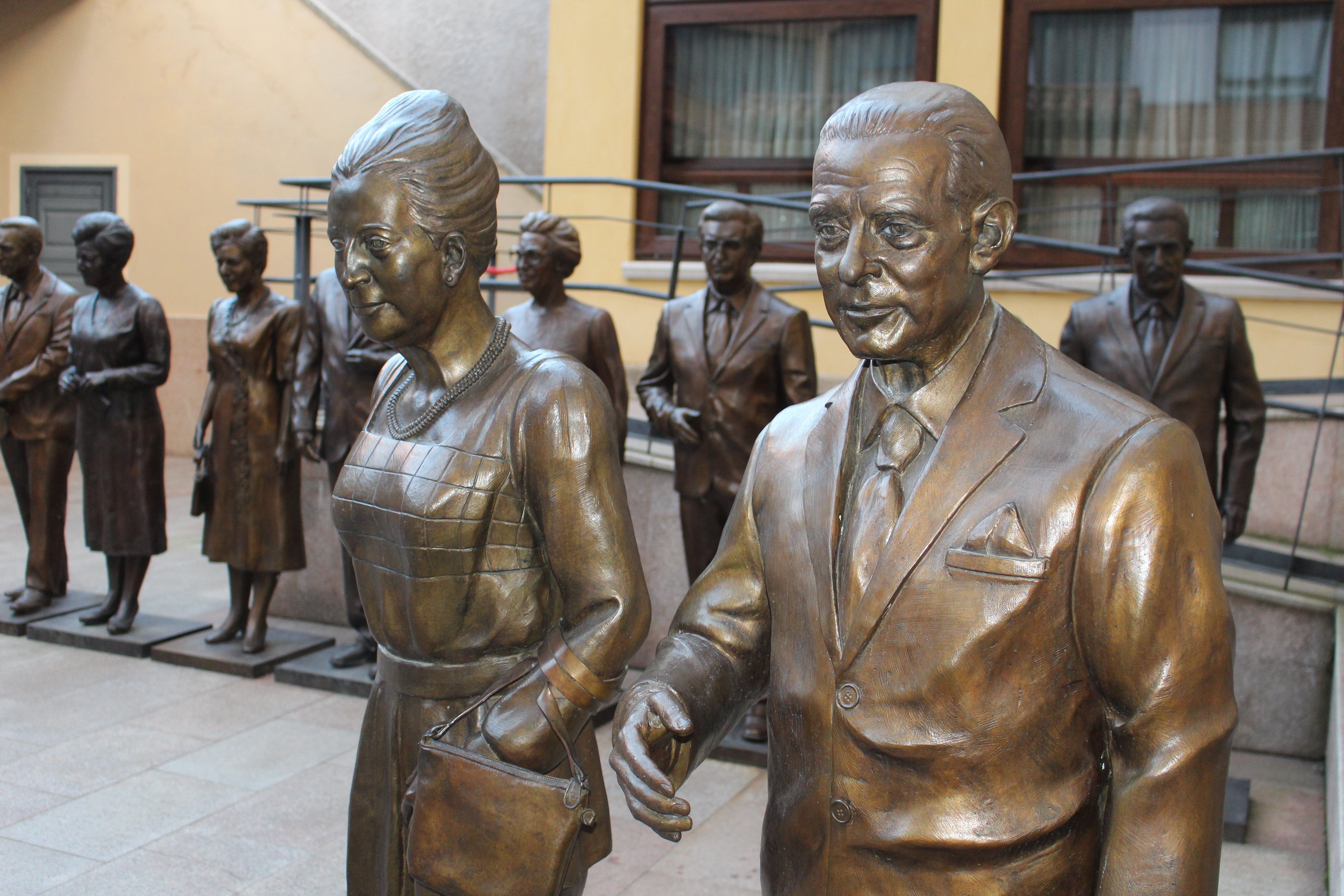 Entrada del Museo de la Emigración Leonesa.