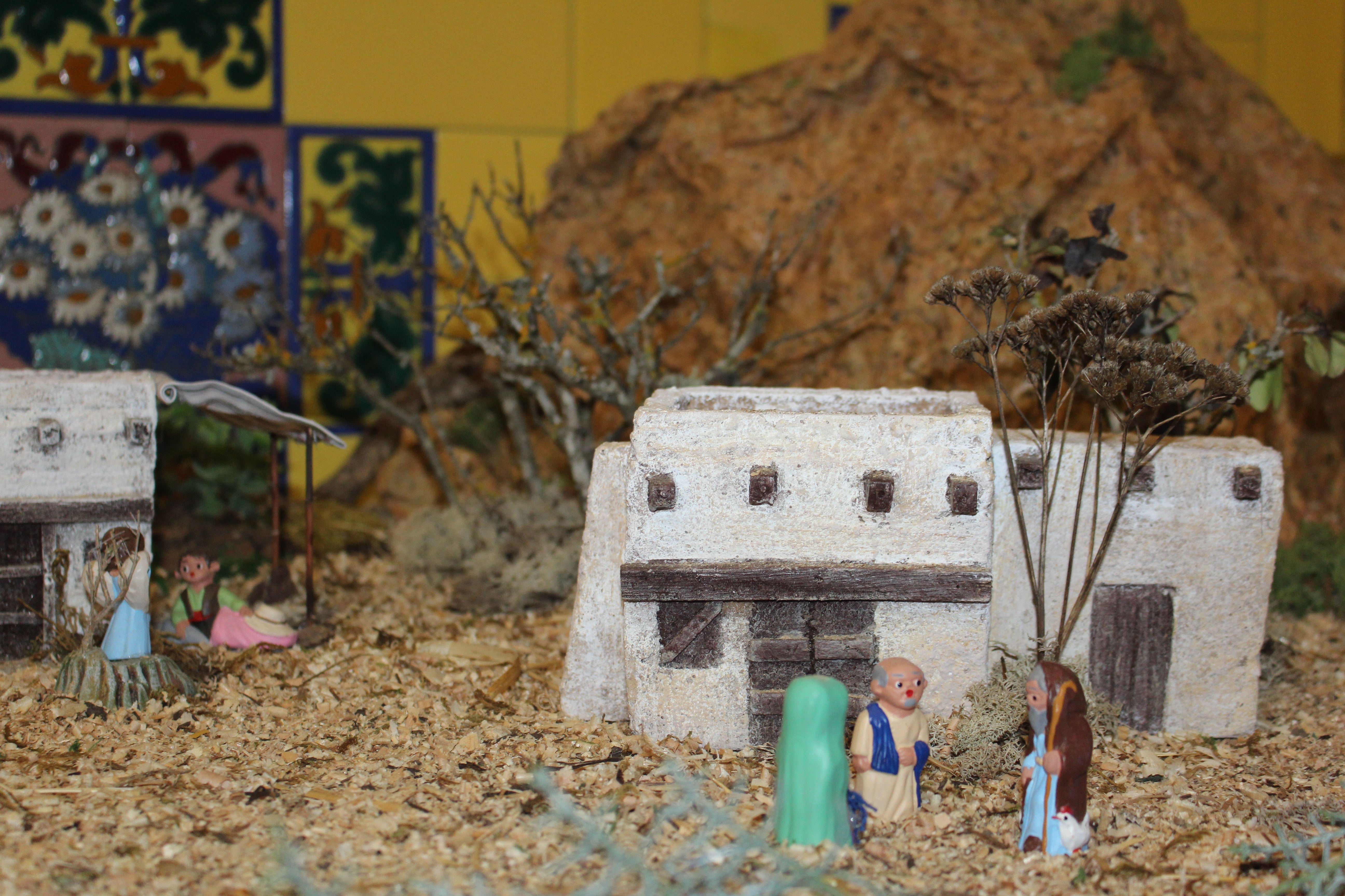 Figuras creadas por la Asociación Belenista Leonesa.