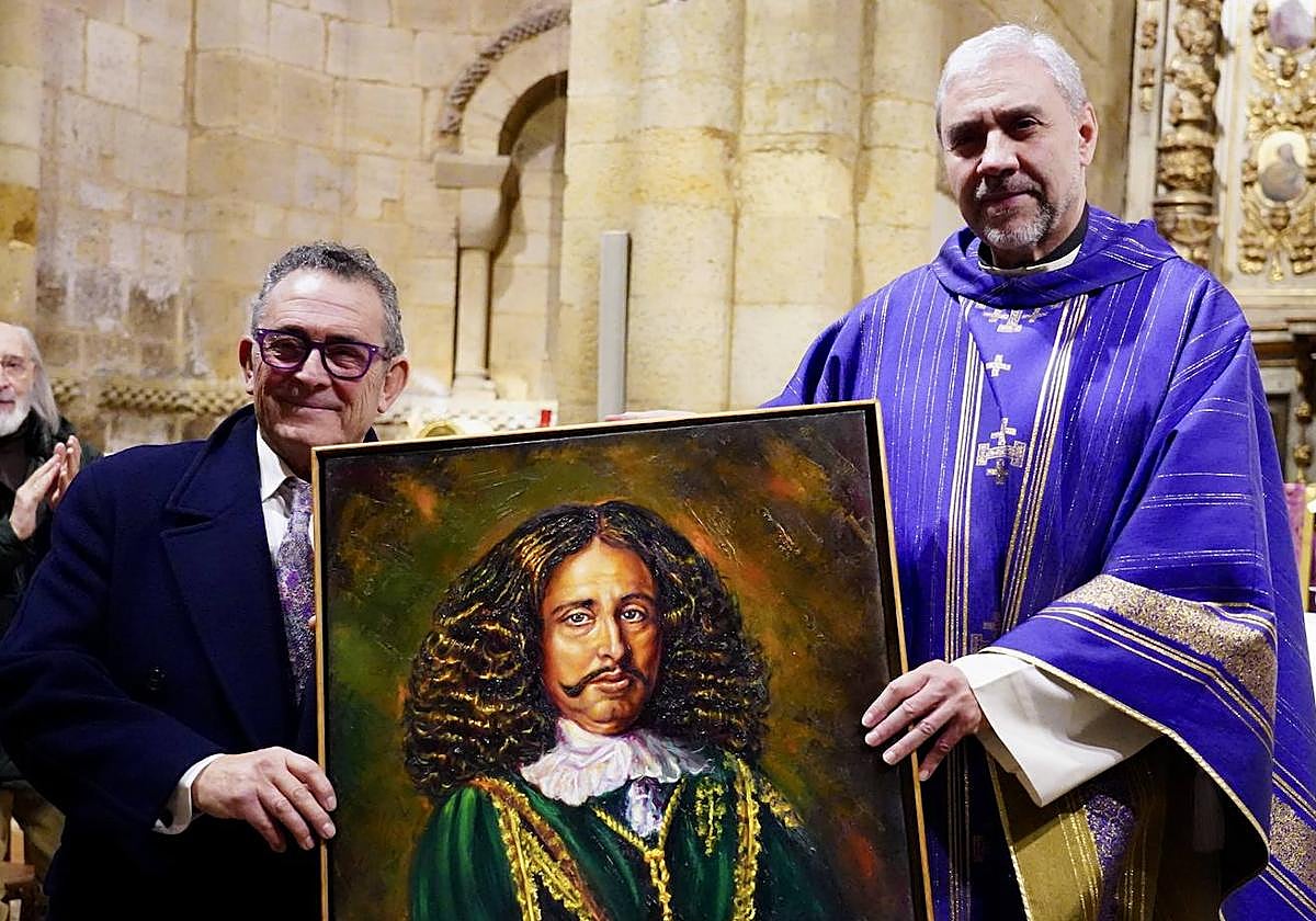 Donación de dos cuadros a la parroquia del Mercado