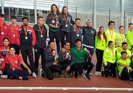 El Sprint logra el oro en el autonómico de clubes mixto de pista cubierta