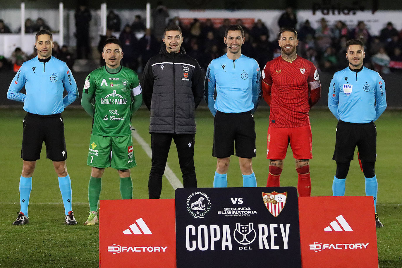 Las mejores imágenes del Atlético Astorga-Sevilla de Copa del Rey