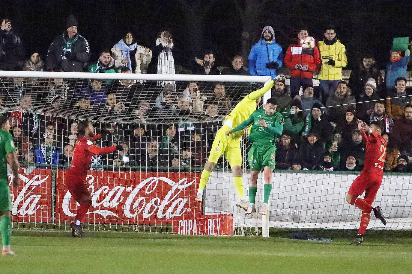Las mejores imágenes del Atlético Astorga-Sevilla de Copa del Rey