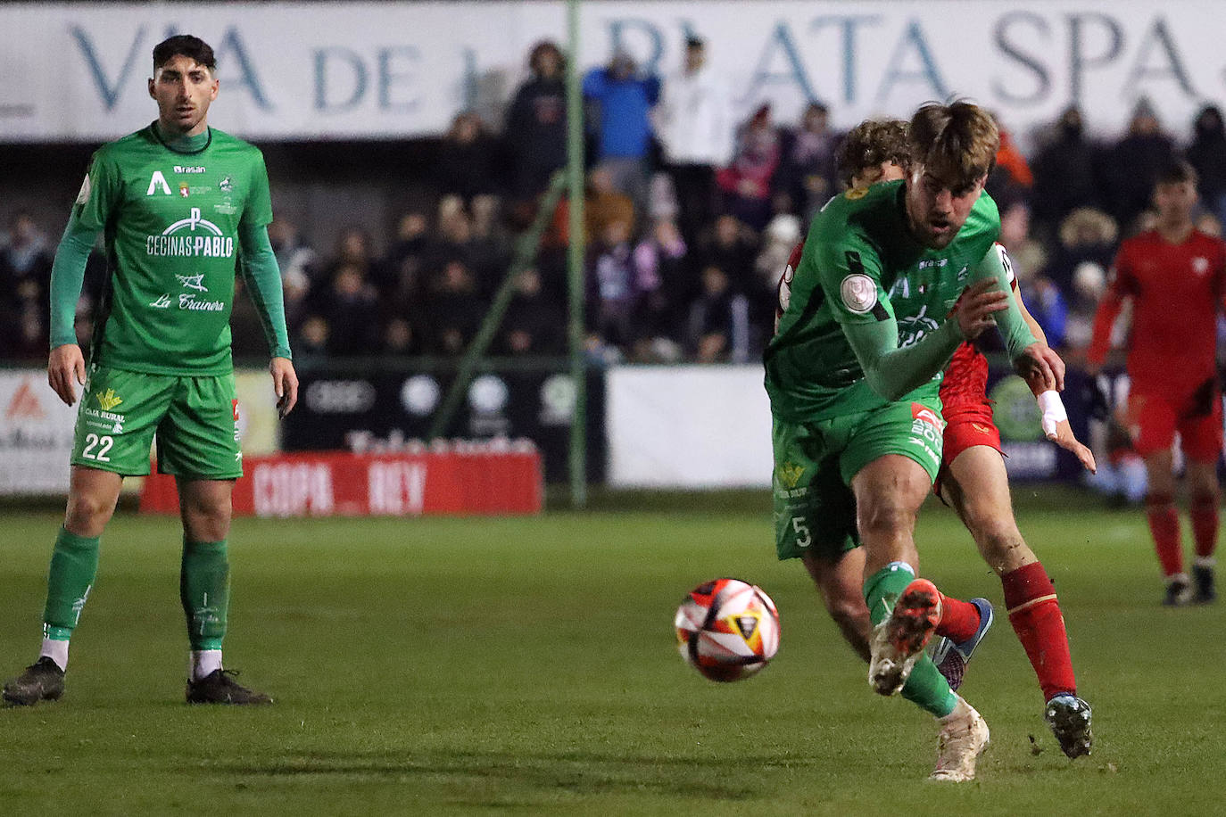 Las mejores imágenes del Atlético Astorga-Sevilla de Copa del Rey