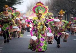 El carnaval llena de ritmo y color las calles de León.