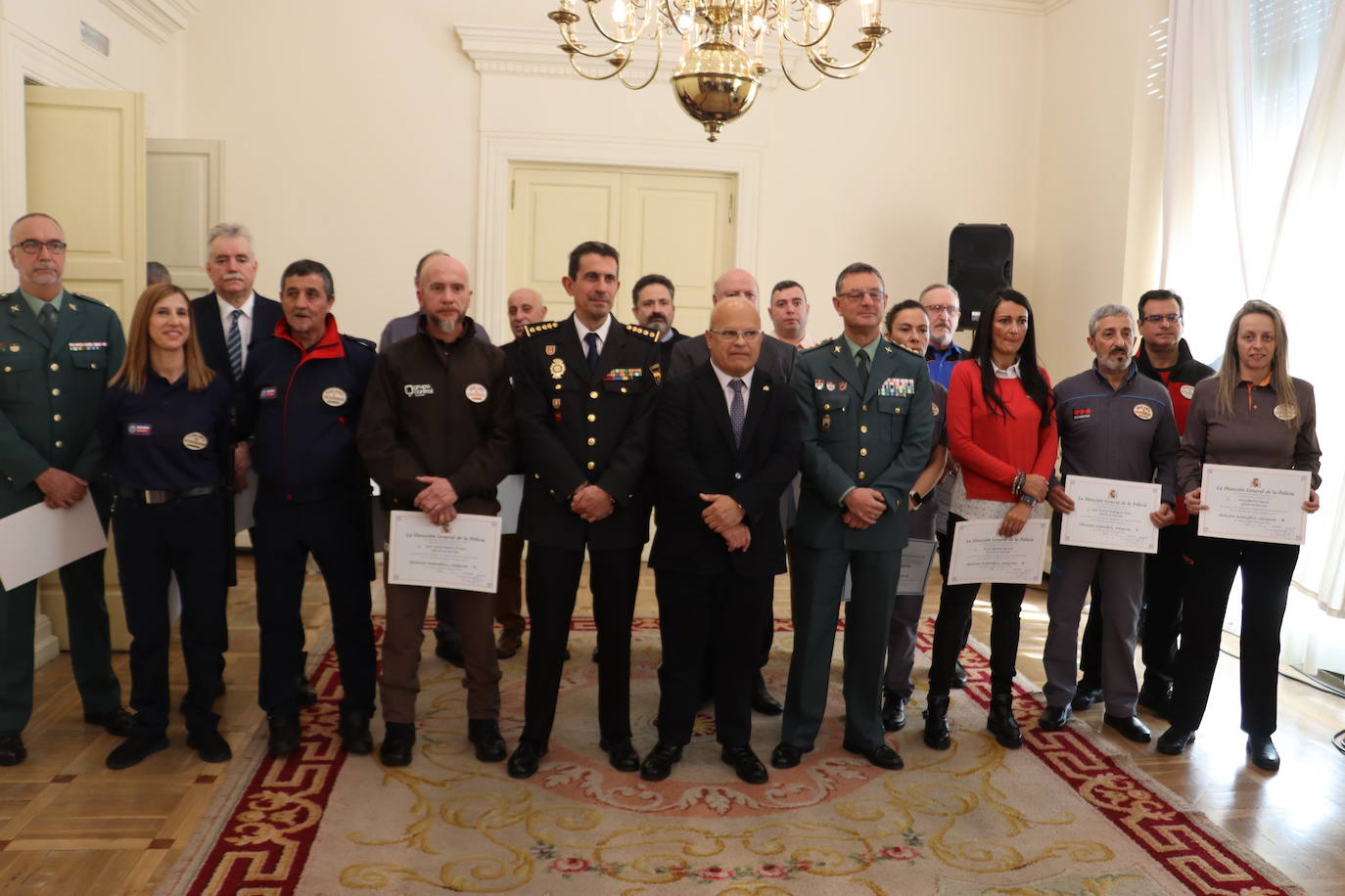 Menciones honoríficas a la seguridad privada leonesa