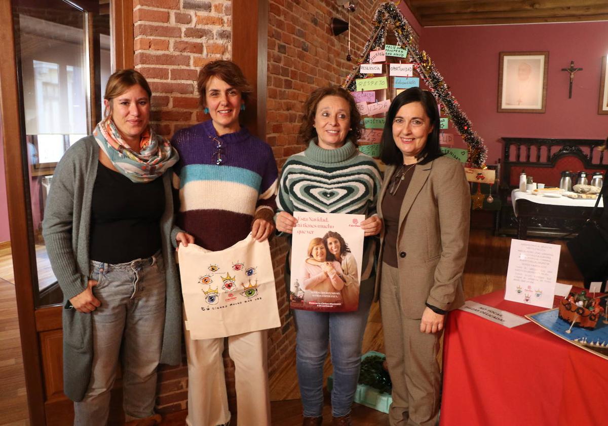 Presentación de la campaña navideña de Cáritas León