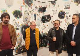 Inauguración de la exposición.