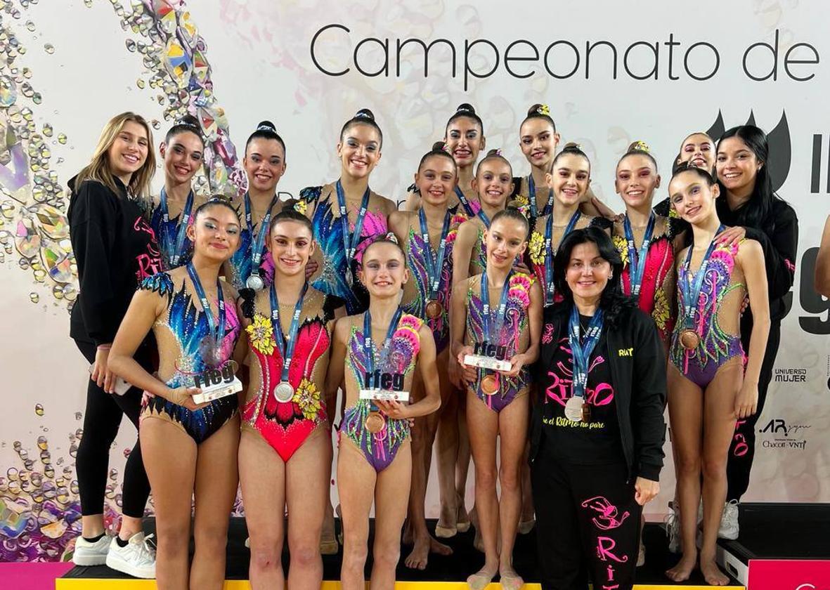 Club Rirmo en el Campeonato de España de Conjuntos