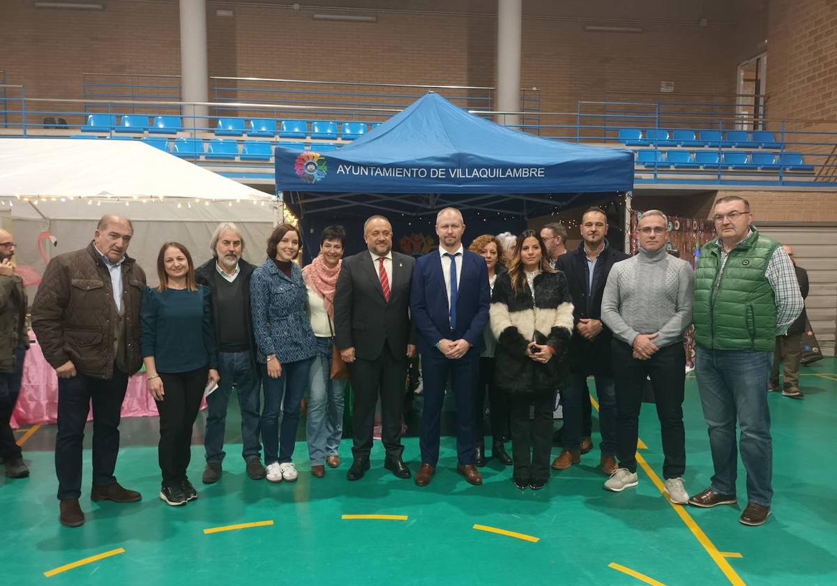 Inaguración de la XI Feria emprendedora de Villaquilambre