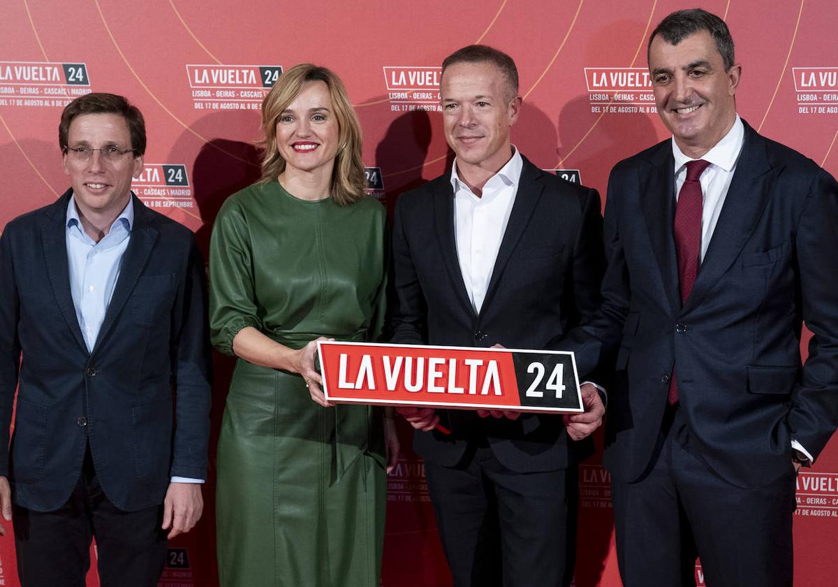 Presentación de La Vuelta a España 2024 este martes en Madrid.