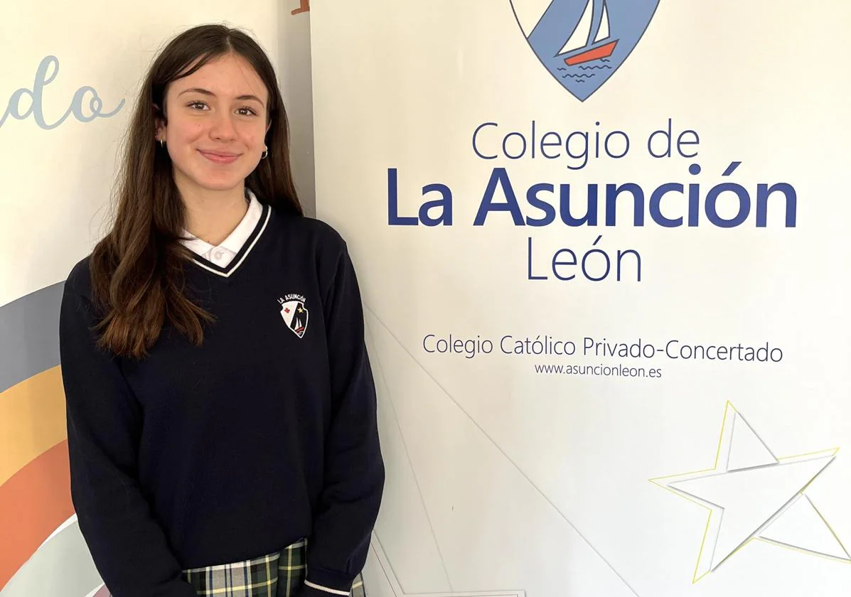 Sofía Rodríguez de Paz, alumna de 4º de ESO del Colegio La Asunción.