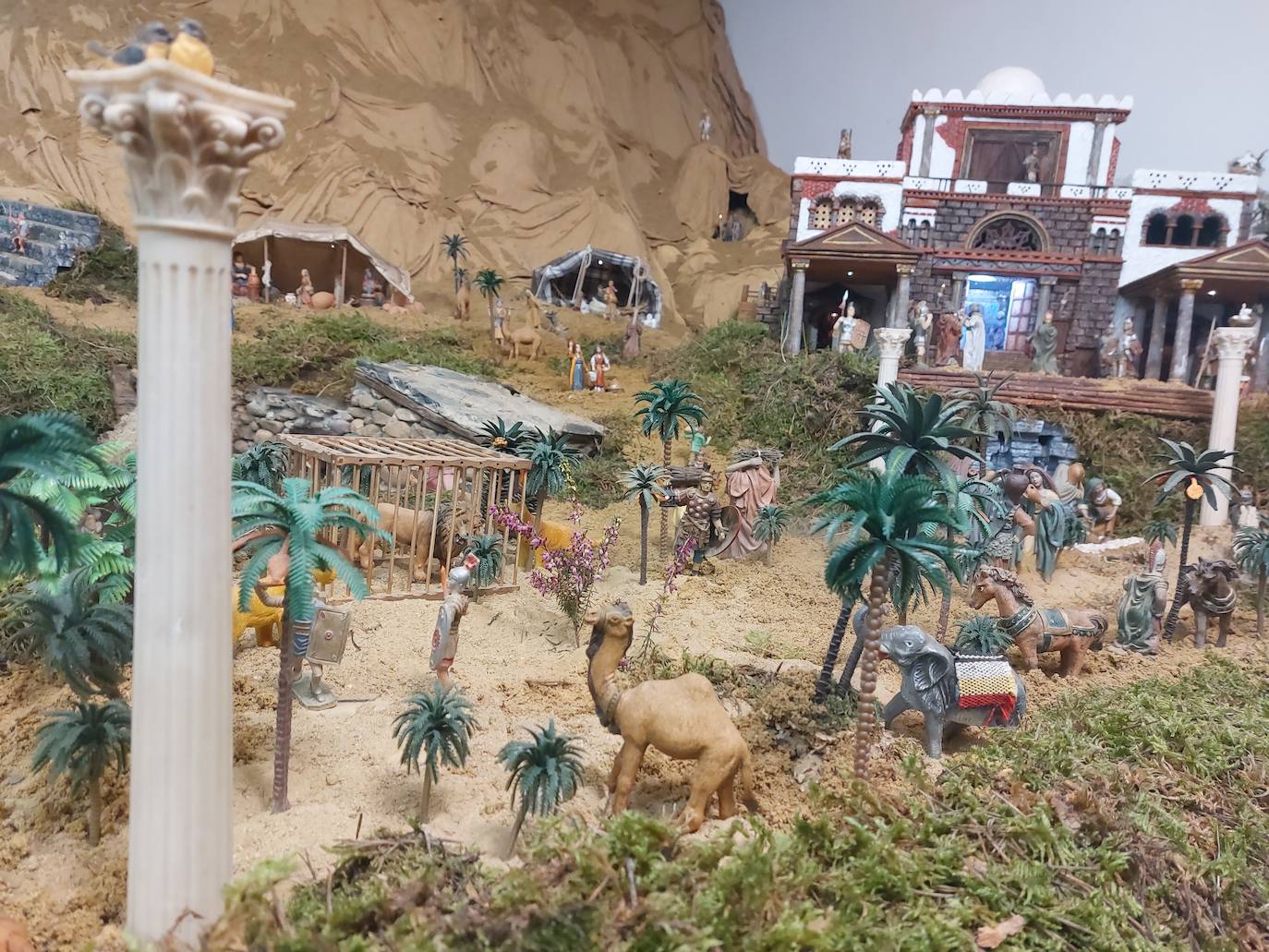 El belén de Cerezales del Condado