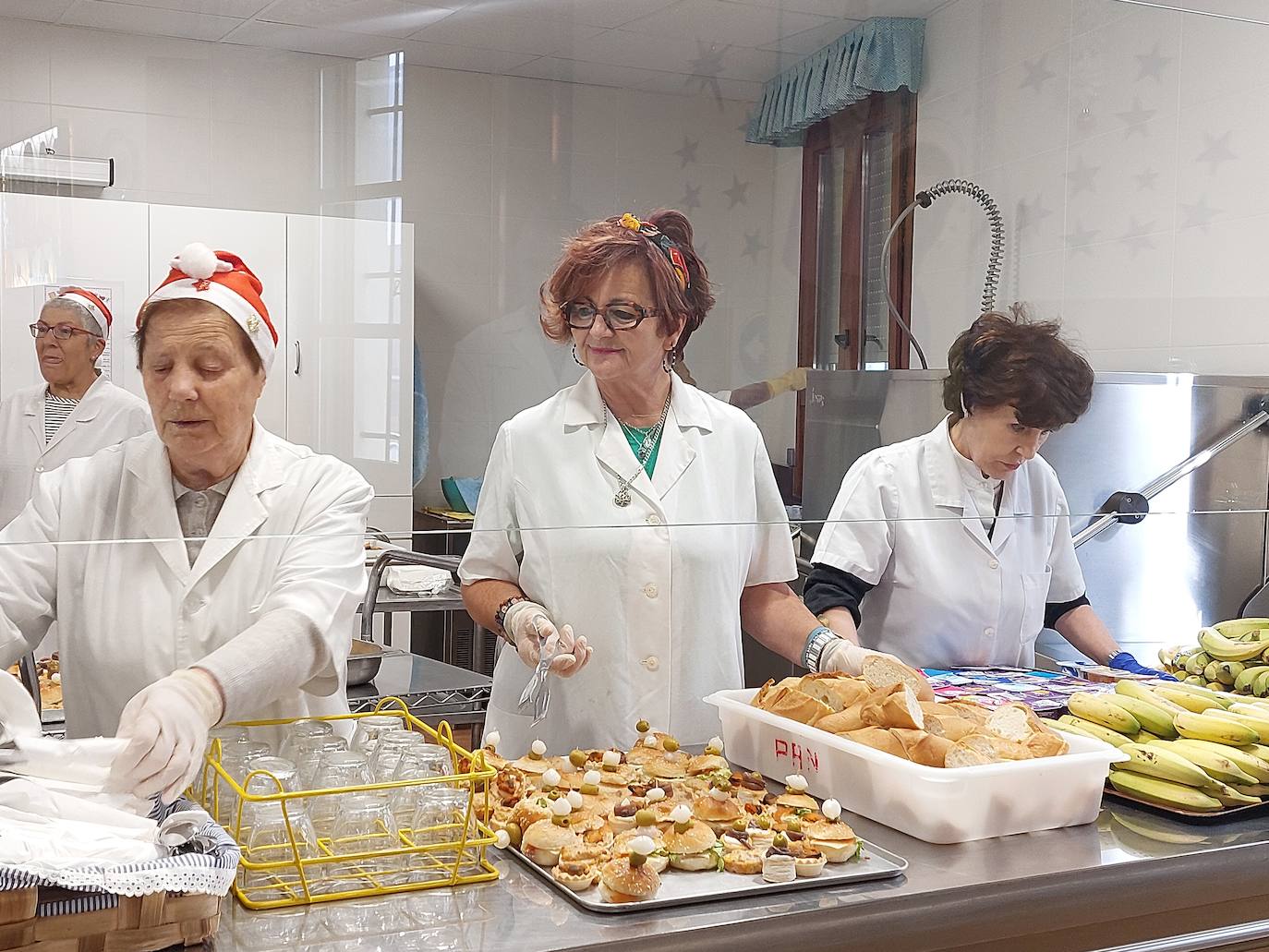 Menús navideños en la Asociación Leonesa de Caridad