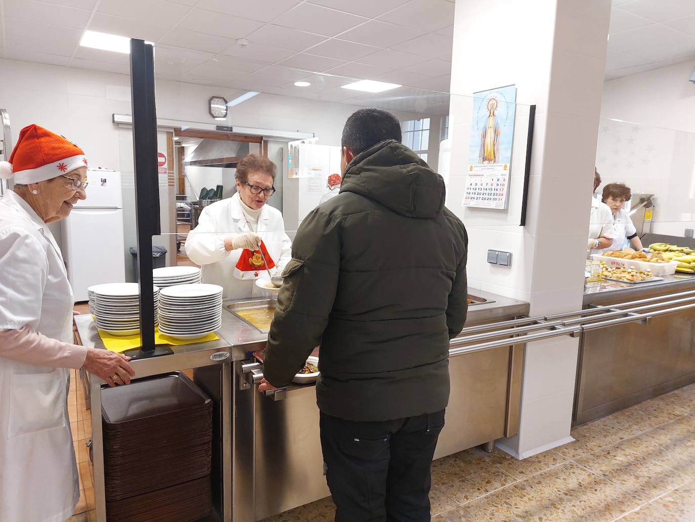 Menús navideños en la Asociación Leonesa de Caridad