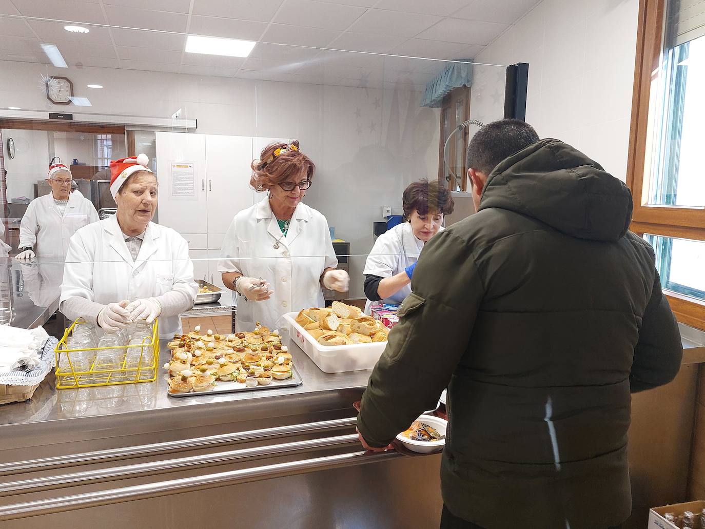Menús navideños en la Asociación Leonesa de Caridad