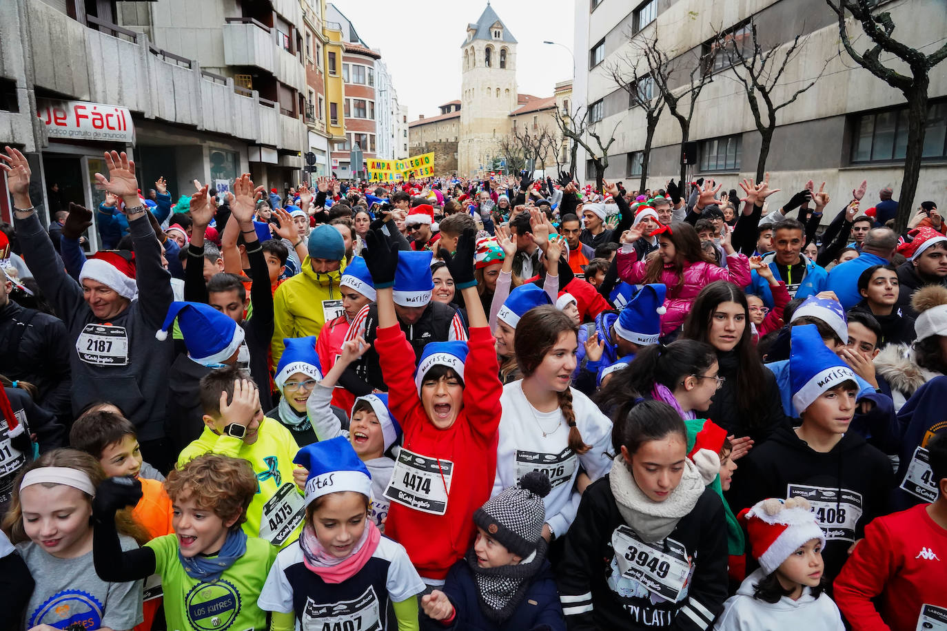 Salida de la San Silvestre Ciudad de León