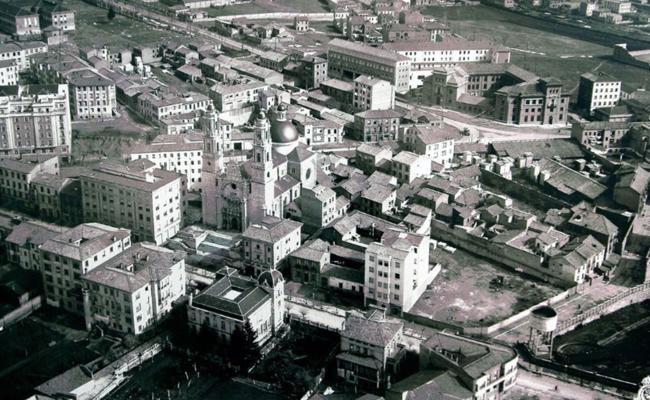 Actual Iglesia de San Juan y San Pedro de Renueva. 1953.