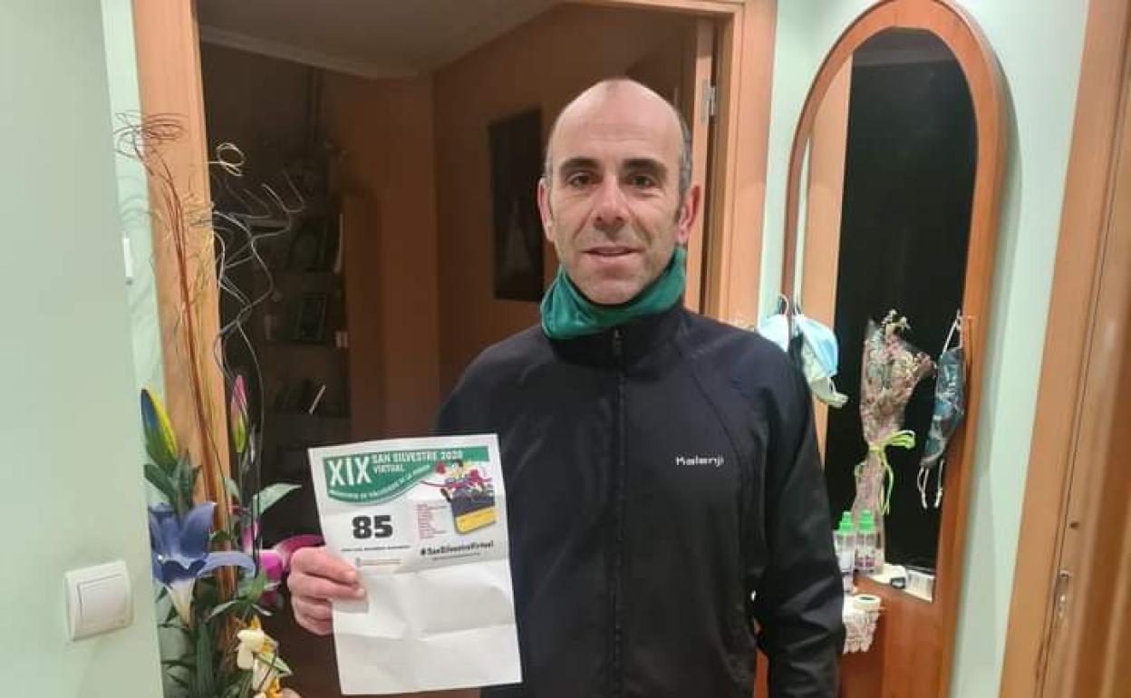 José Luis González, atleta fallecido tras la disputa de la San Silvestre de La Virgen este sábado.