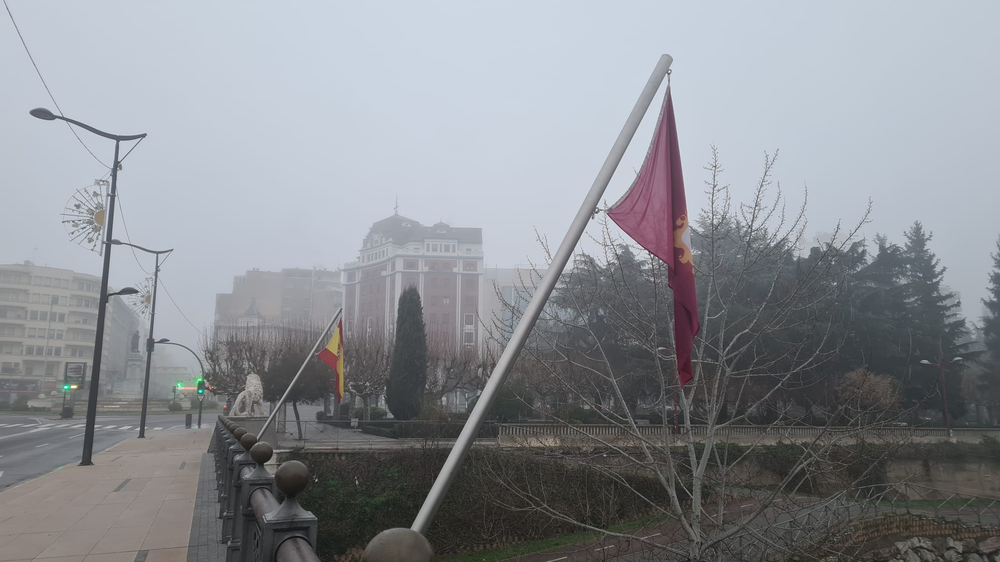 Fotos: La niebla se cuela en el Día de Reyes