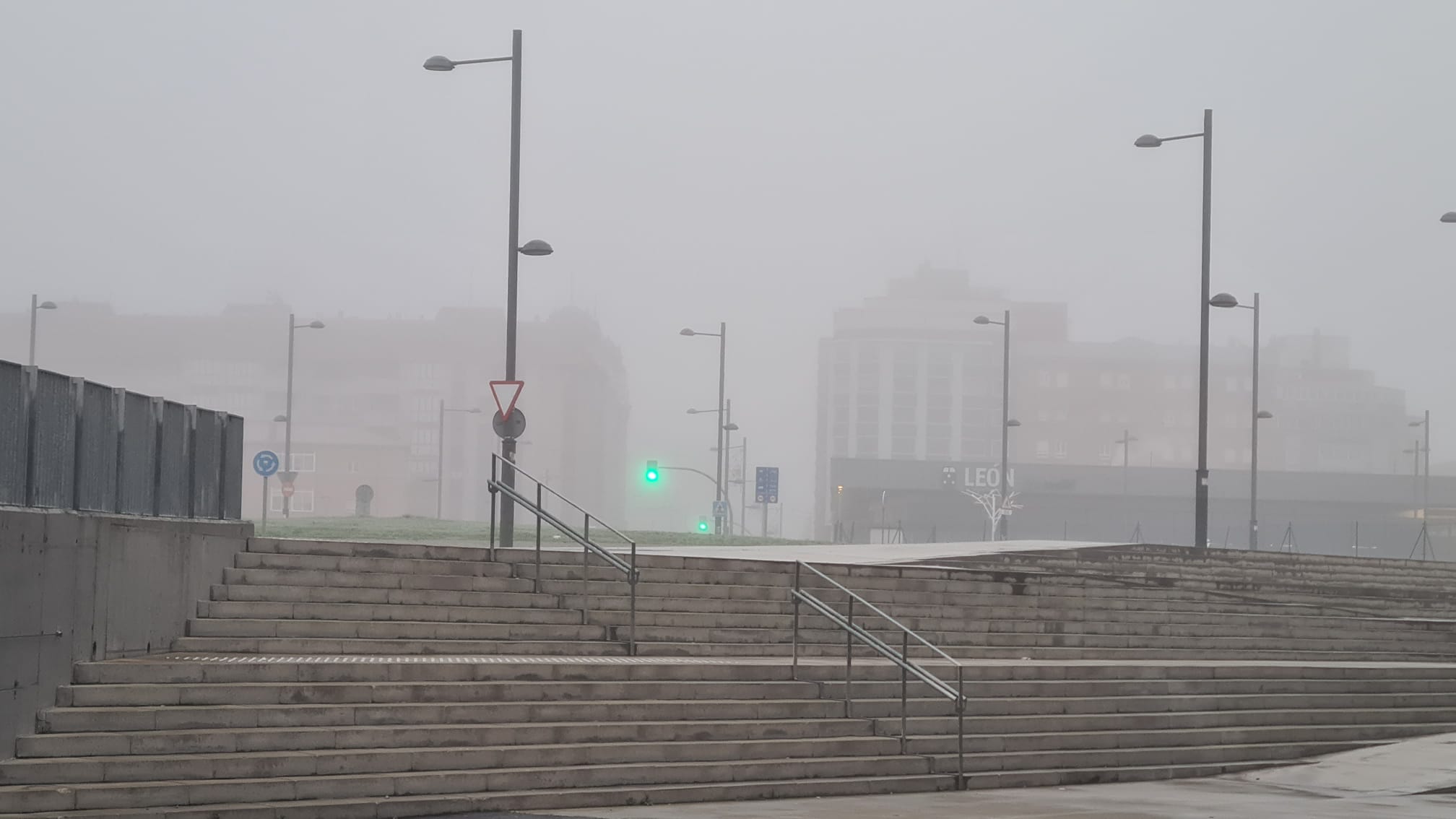 Fotos: La niebla se cuela en el Día de Reyes