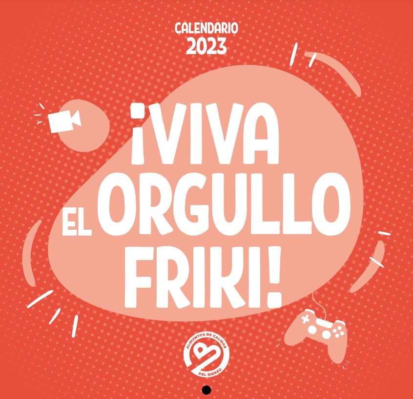 Alimentos de Calidad del Bierzo ha editado un calendario friki para el 2023.