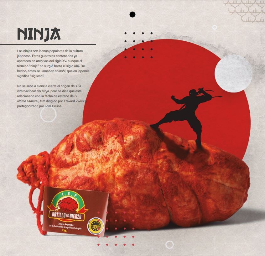 Alimentos de Calidad del Bierzo ha editado un calendario friki para el 2023.