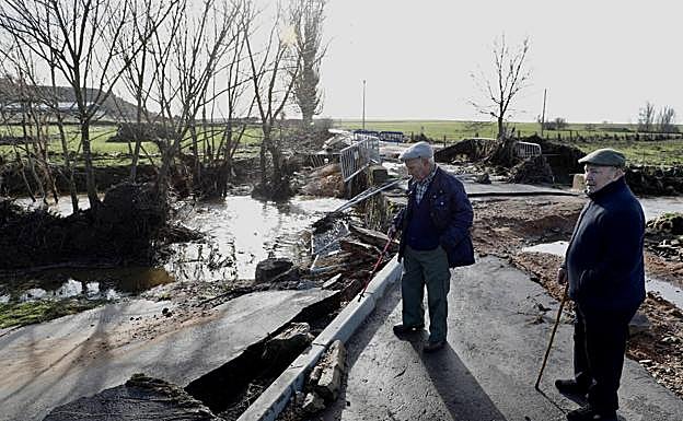 Inundaciones en Aldeatejada (Salamanca).