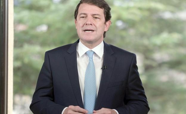 El presidente del PP de Castilla y León, Alfonso Fernández Mañueco.