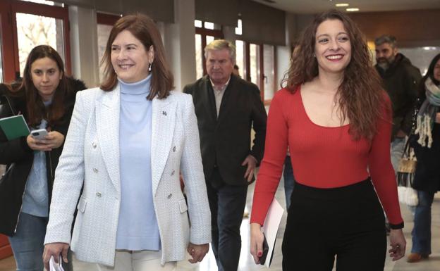 Galería. Margarita Torres, este martes, durante su presentación como candidata por el PP. 