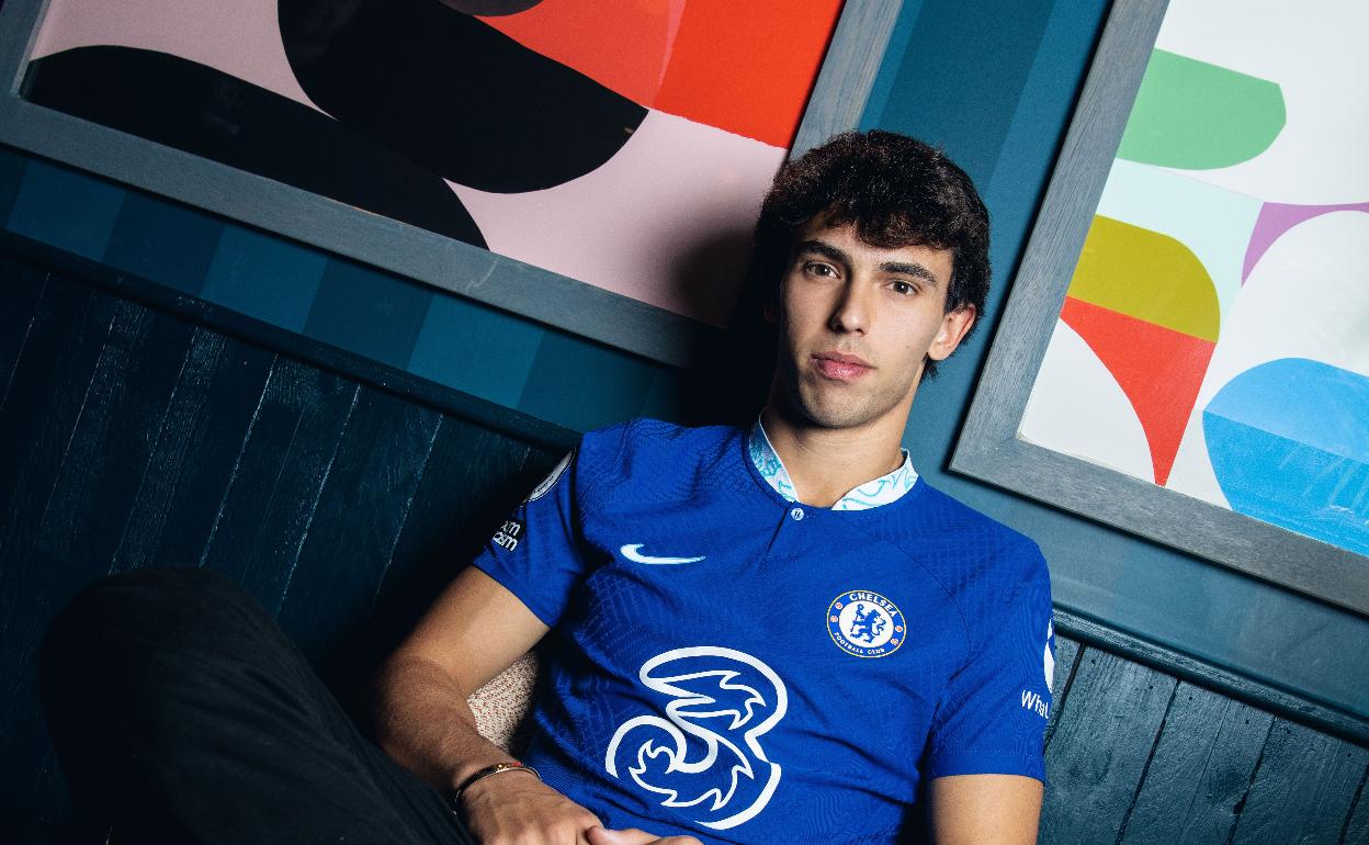 Joao Félix ya viste de 'blue'. 