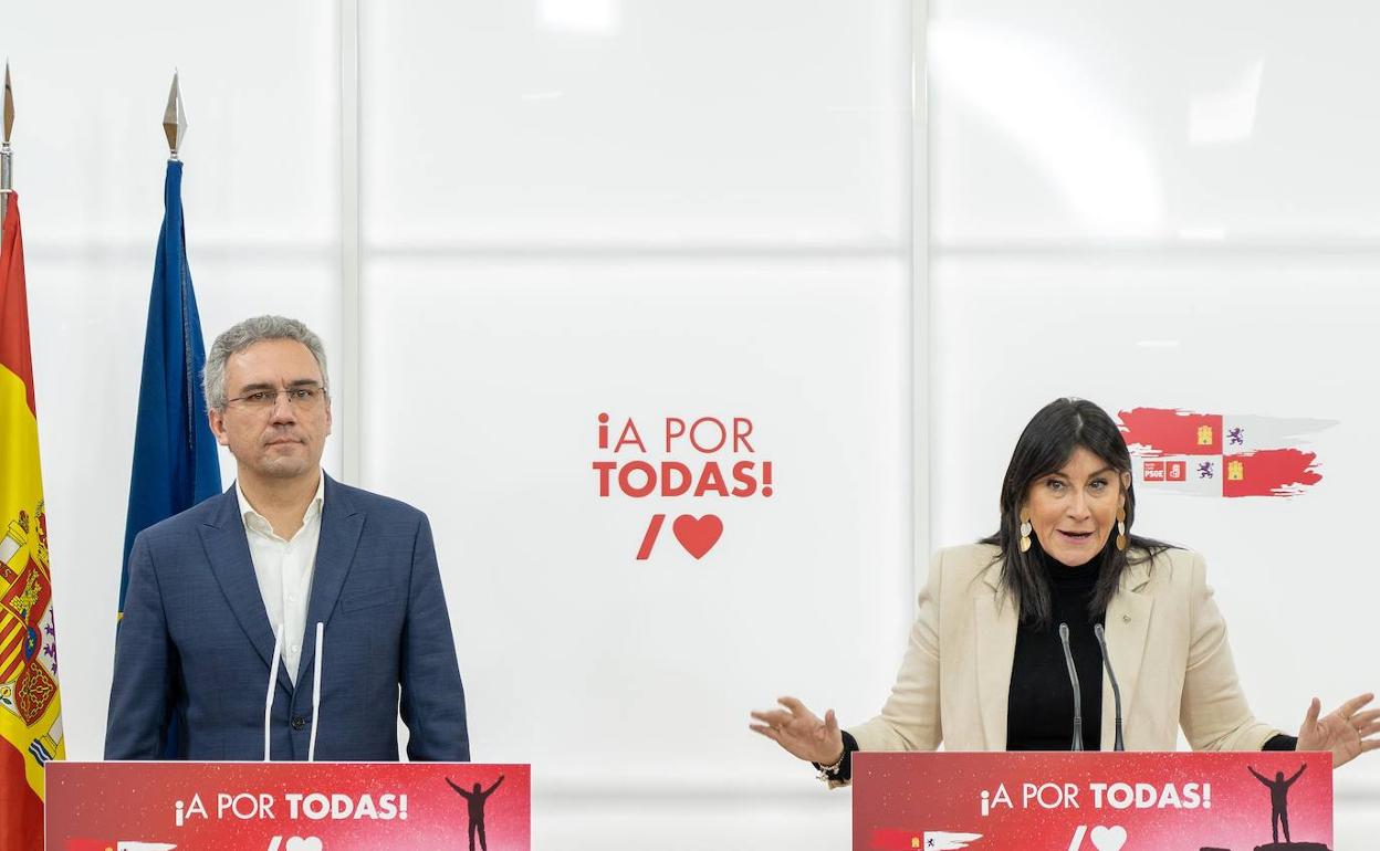 Reunión de los secretarios de Organización del PSOE de Castilla y León.