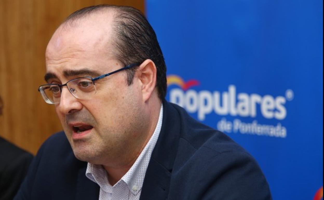 El portavoz municipal del PP, Marco Morala. 