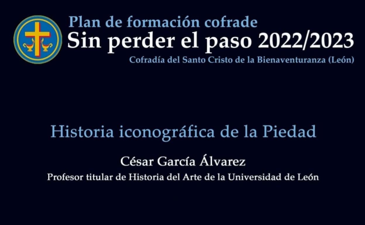 El Plan de Formación Cofrade celebra este lunes su tercera sesión