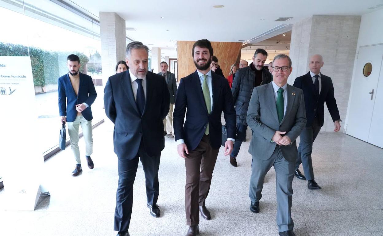 Juan García-Gallardo, vicepresidente de la Junta de Castilla y León.