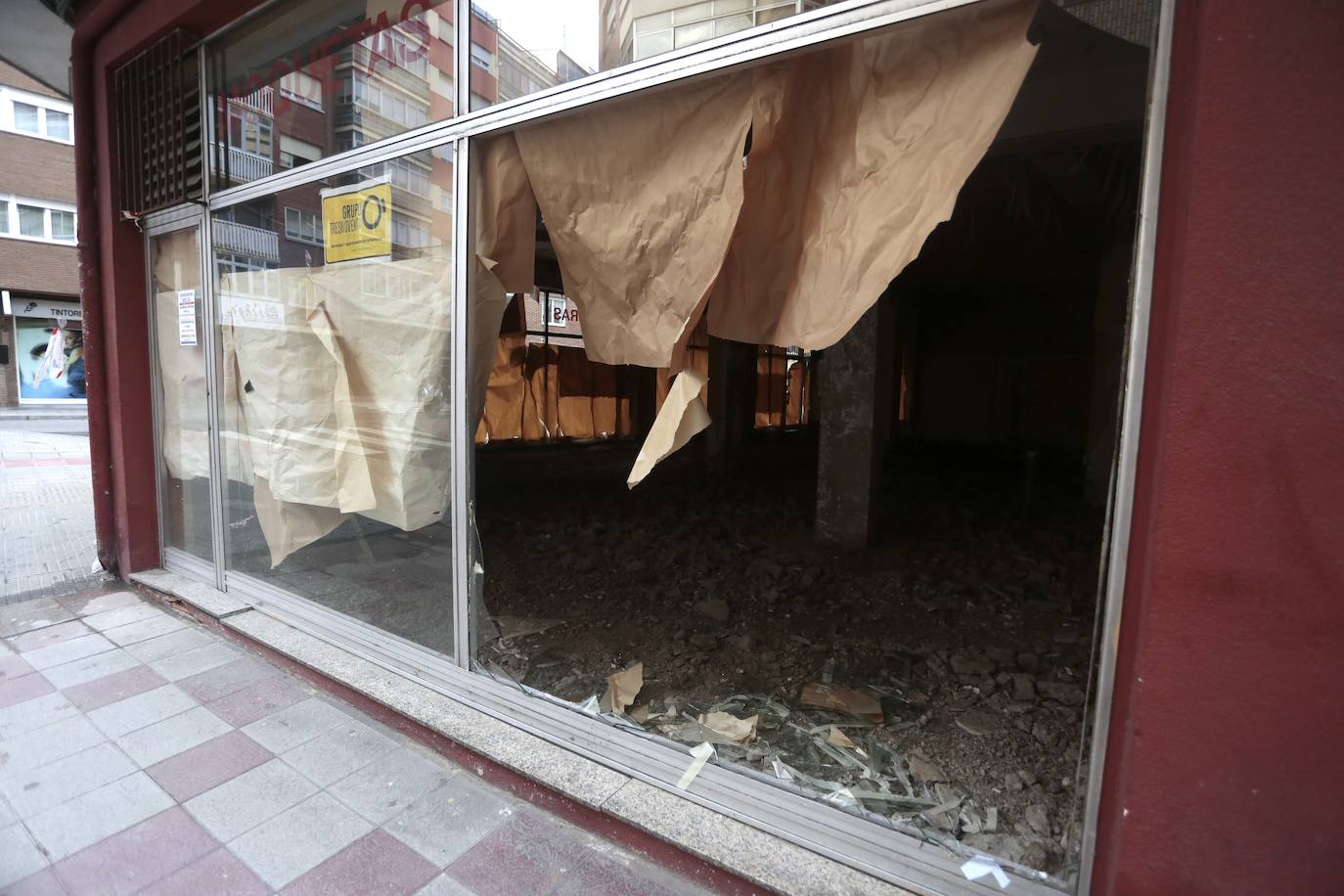 Fotos: Fuertes rachas de viento en León