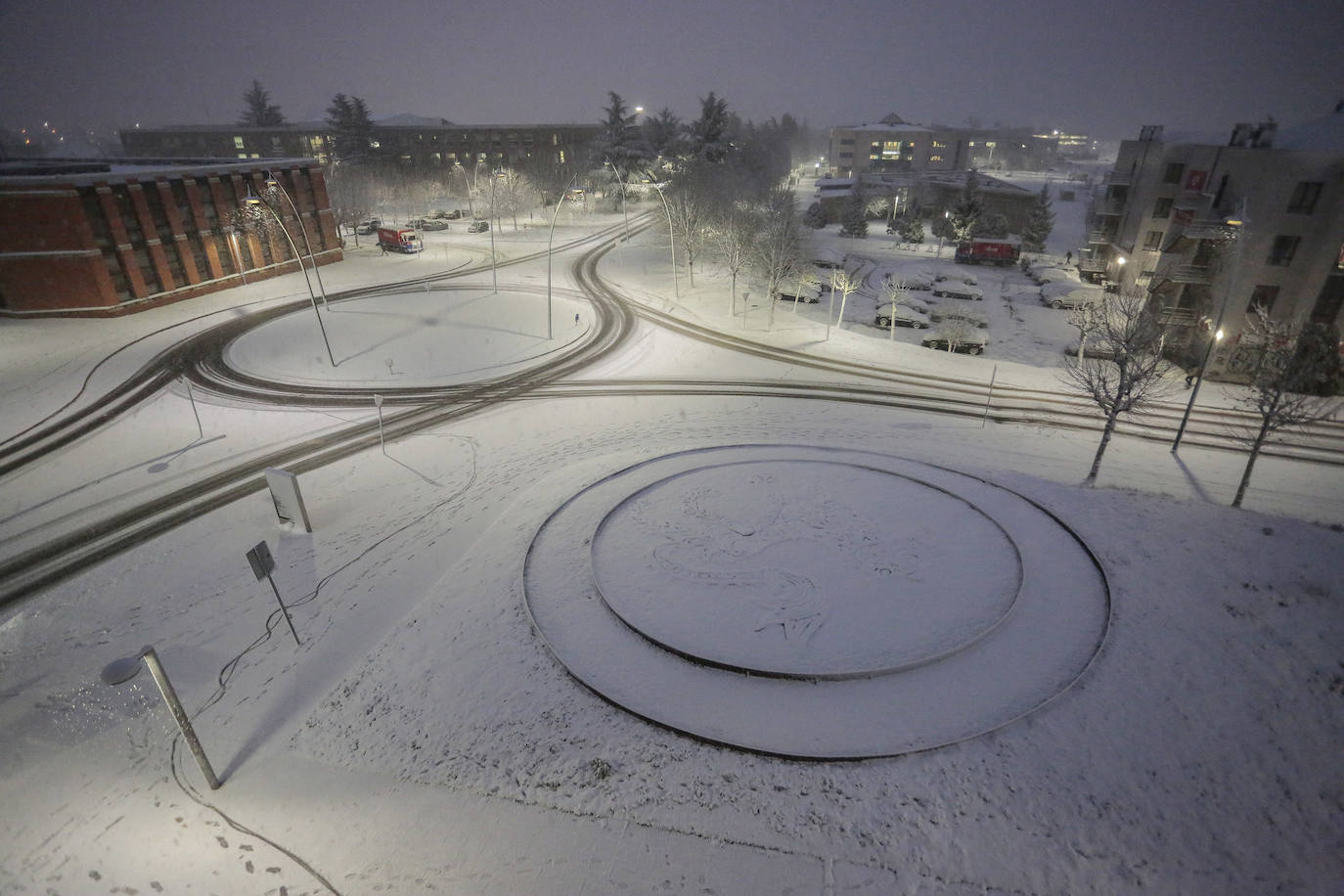 Fotos: Nieve en la capital leonesa