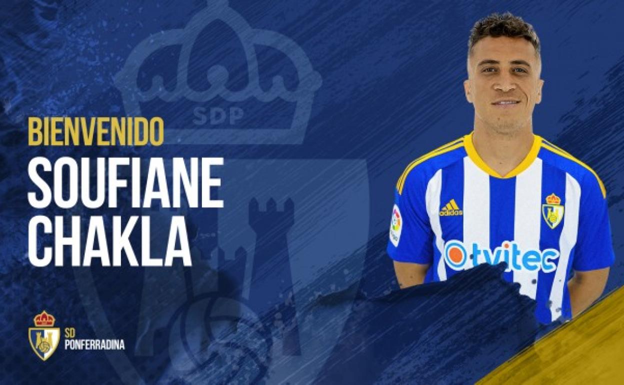 Soufiane Chakla es nuevo jugador de la Deportiva.