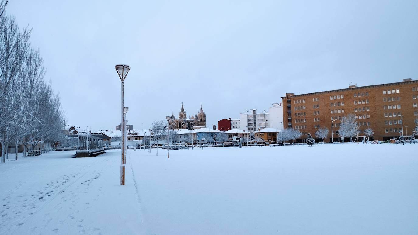 Fotos: Nieve en León