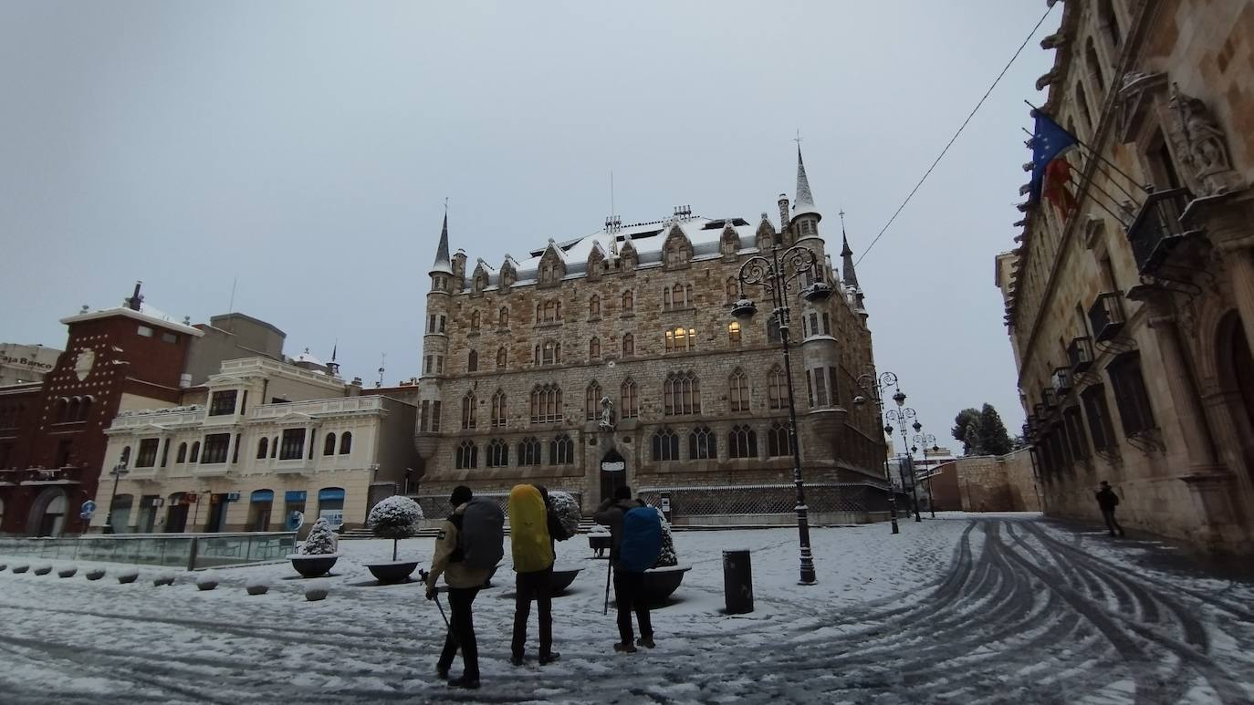 Fotos: Nieve en León