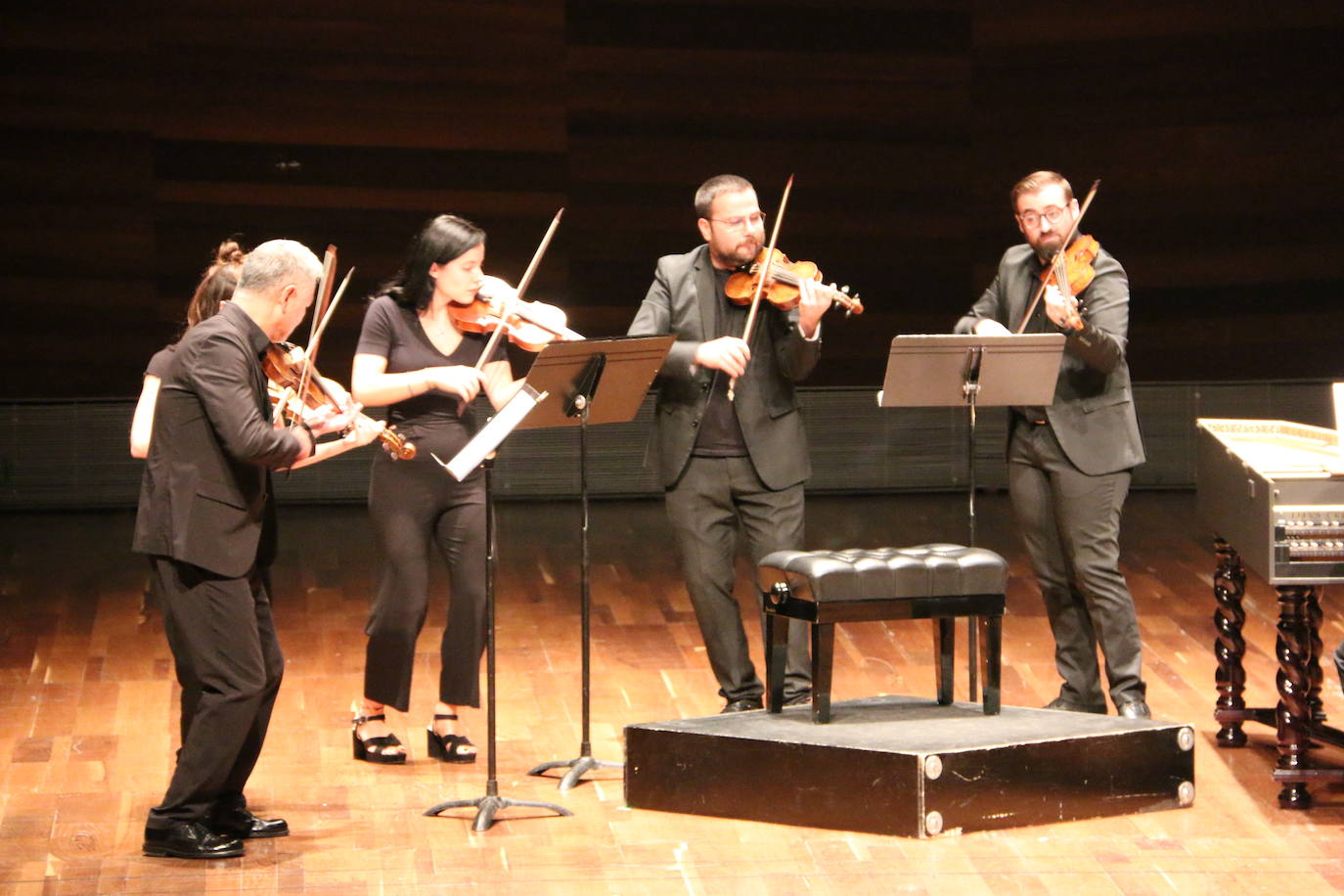 El concierto inaugural ha corrido a cargo de Tiento Nuovo, dirigido por el clavecinista Ignacio Prego