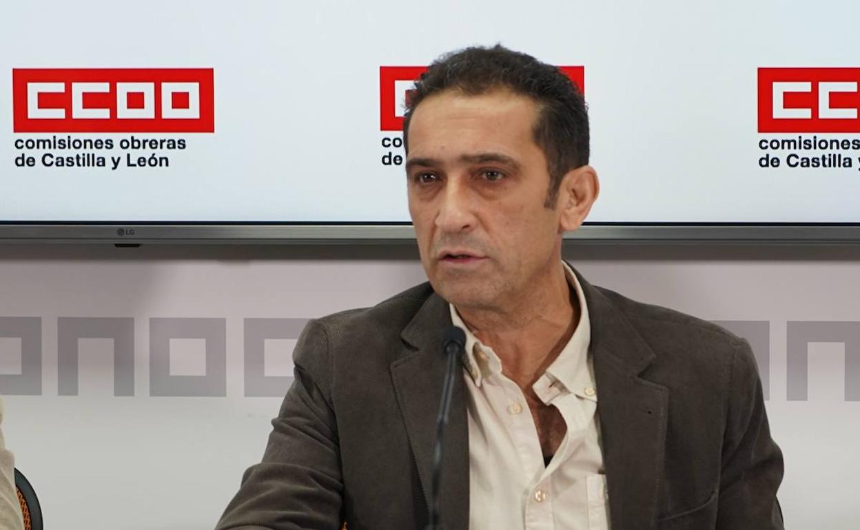 Vicente Andrés, este viernes en rueda de prensa.
