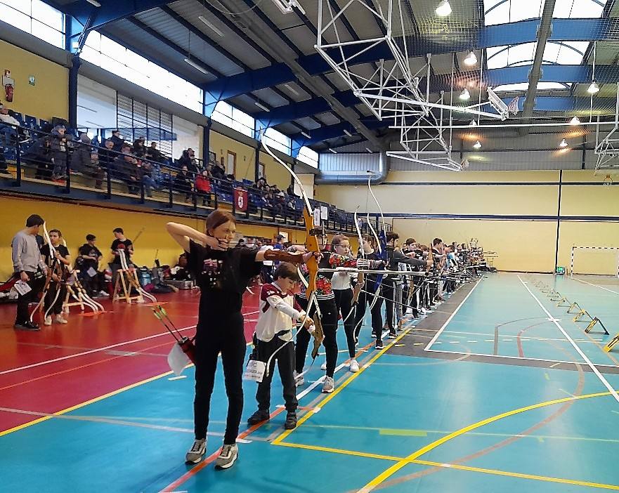 Los leoneses descollan en el Campeonato Provincial de Tiro con Arco en Sala 2023.