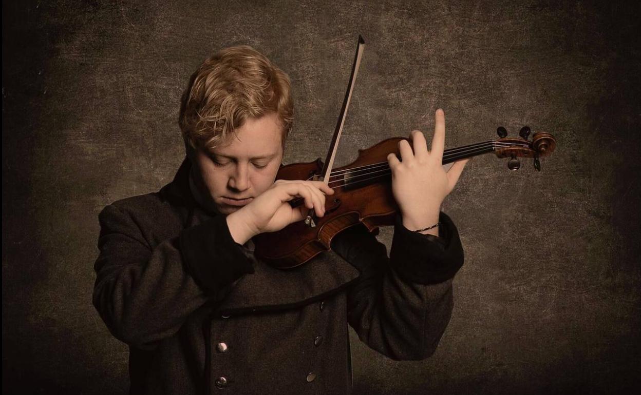 El violinista José Fraguas.